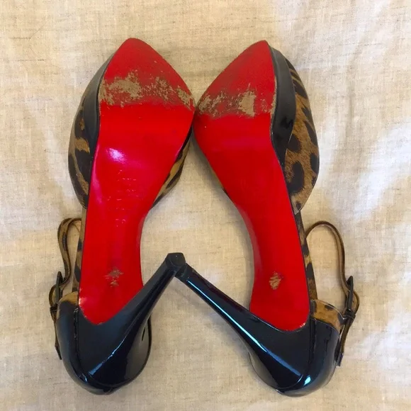Christian Louboutin Leopard Heels - Picture 6 of 14